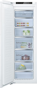Bosch GIN81VEE0, Série 4, Congélateur armoire, Encastrable, 177.2 x 55.8 cm, 212 L(Blanc)