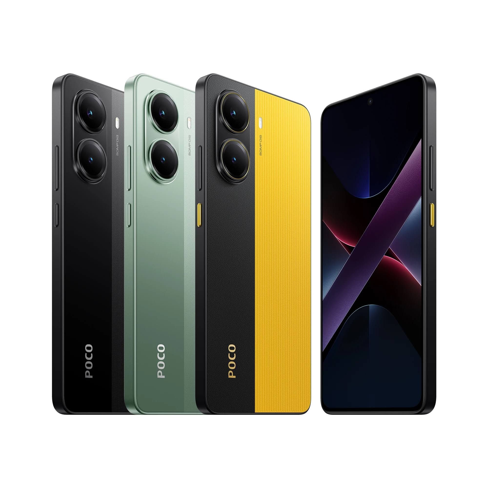 [Première mondiale] POCO X7 Pro Smartphone Dimensity 8400-Ultra 6000mAh 50MP caméra avec OIS 120Hz(Noir/Vert/Jaune)