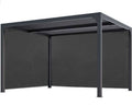 habrita Pergola bioclimatique aluminium(Gris Foncé)