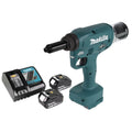 Makita DRV 250 RM Riveteuse aveugle sans fil 18V 20kN brushless + 2x Batteries 4.0Ah + Chargeur(défaut)