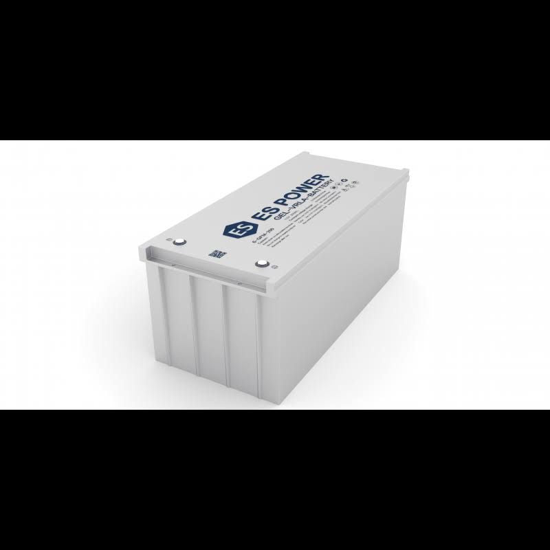 Batterie 200ah 12v Gel décharge Lente(Blanc)