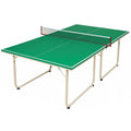 Table de tennis de table pliante MDF métal vert(Vert/Beige)