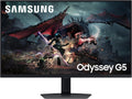 Samsung Ecran PC Odyssey G50D 32’’ 180Hz, 1ms, Dalle Fast IPS, Résolution QHD:2560x1440, Contraste 1000:1, AMD FreeSync, Auto Source Switch +, HDR400, Pied ajustable, DisplayPort, HDMI, LS32DG502EUXEN(Noir)