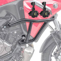 Set Pare carter + Phare Additionnel adapté a Yamaha Tracer 7 / GT 21-24 Feux de brouillard Motoguard MK14 noir(Noir)
