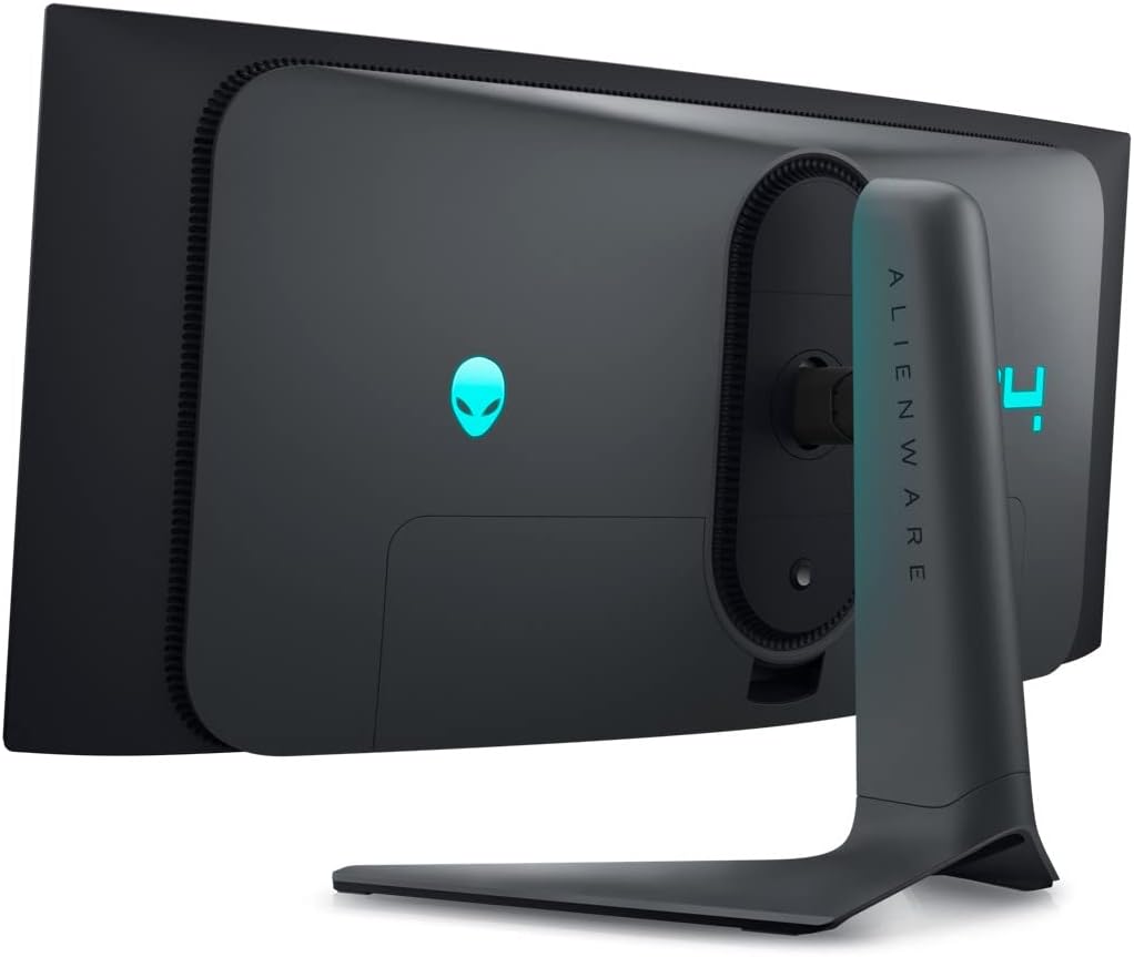 Alienware AW3423DWF 34 WQHD (3440x1440) 21:9 1800R Écran PC Gaming Incurvé, 165Hz, QD OLED, 0.1ms, AMD FreeSync Premium Pro, 99.3% DCI-P3, HDR400, 2x DisplayPort, 1x HDMI, 5x USB, Garantie 3 ans