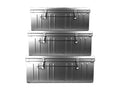Set Malles Acier - Argente(Argenté)