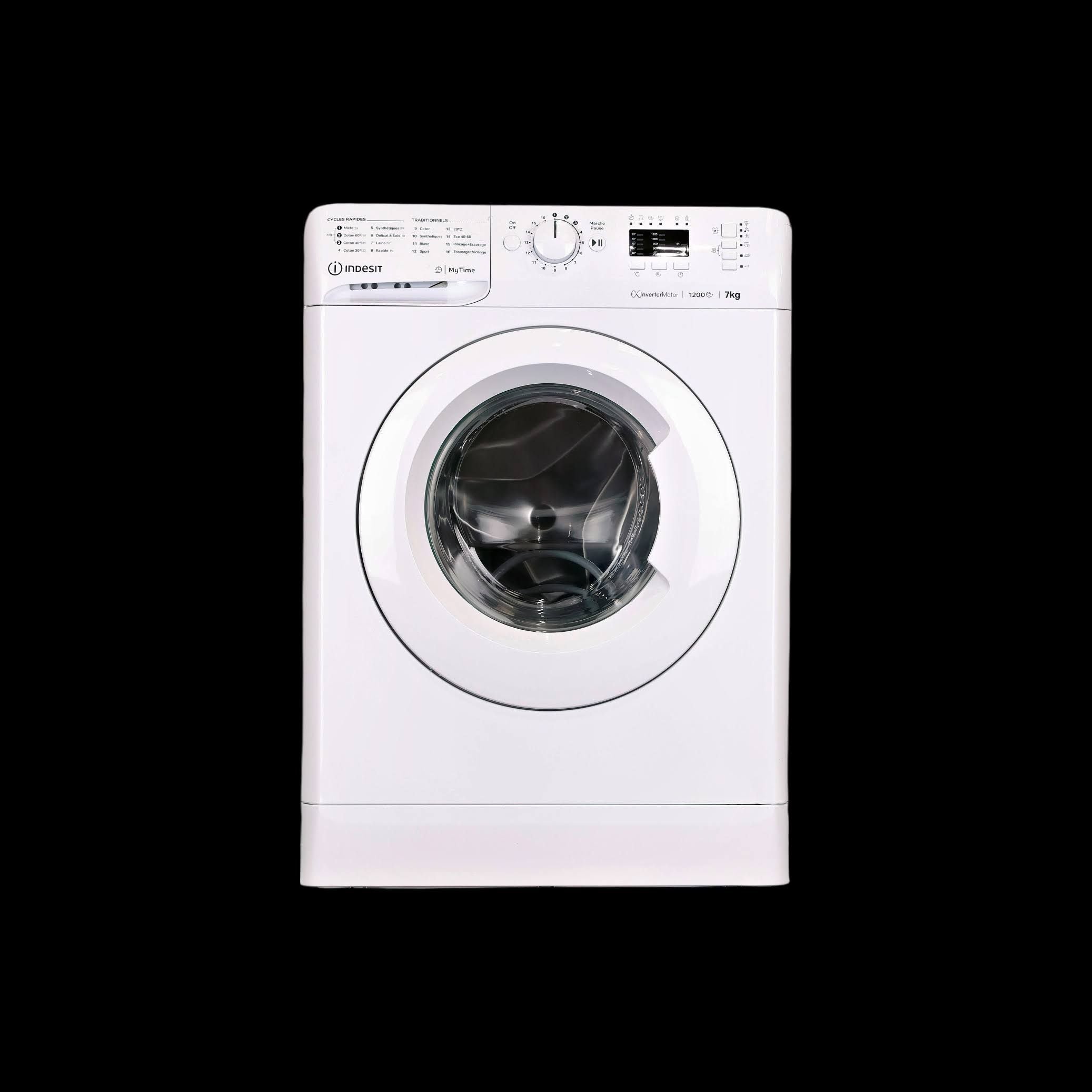 Indesit Lave-linge hublot mtwa71296wfr(Blanc)