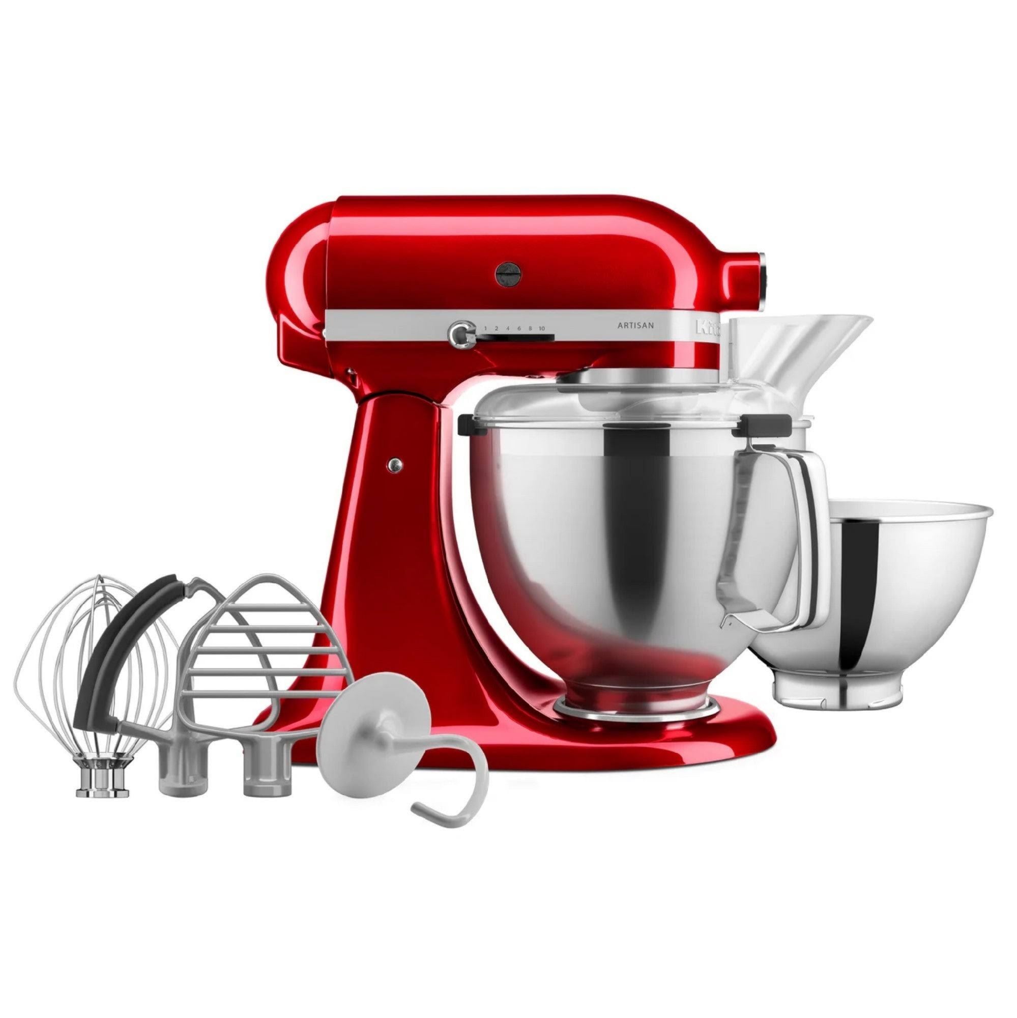 KitchenAid Artisan Robot Pâtissier À Tête Inclinable 4,7l(Rouge)