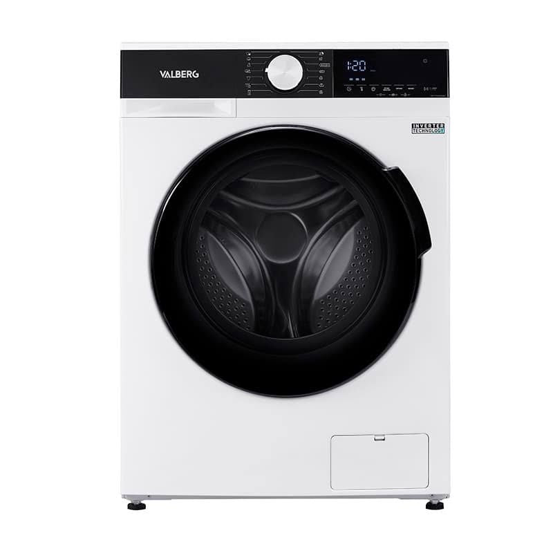 Lave-linge Hublot 11 Kg Valberg Wf 1114 A W566c2(Blanc/Noir)